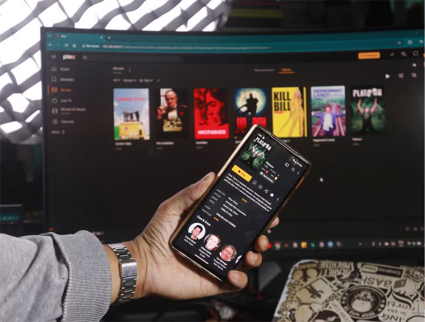 Truy cập phim thông qua Plex media server tự host