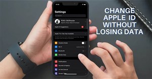 Cách chuyển đổi Apple ID trên iPhone/iPad mà không mất dữ liệu