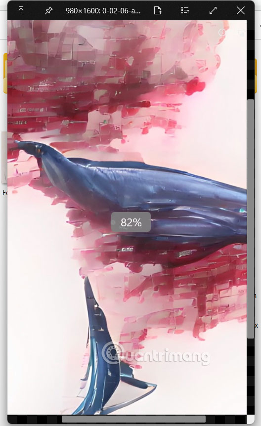 Phóng to thu nhỏ tập tin bằng Quick Look trên Windows 11