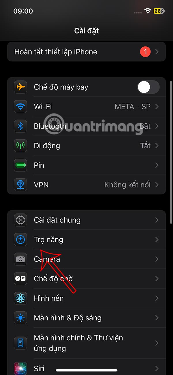 Trợ năng iPhone
