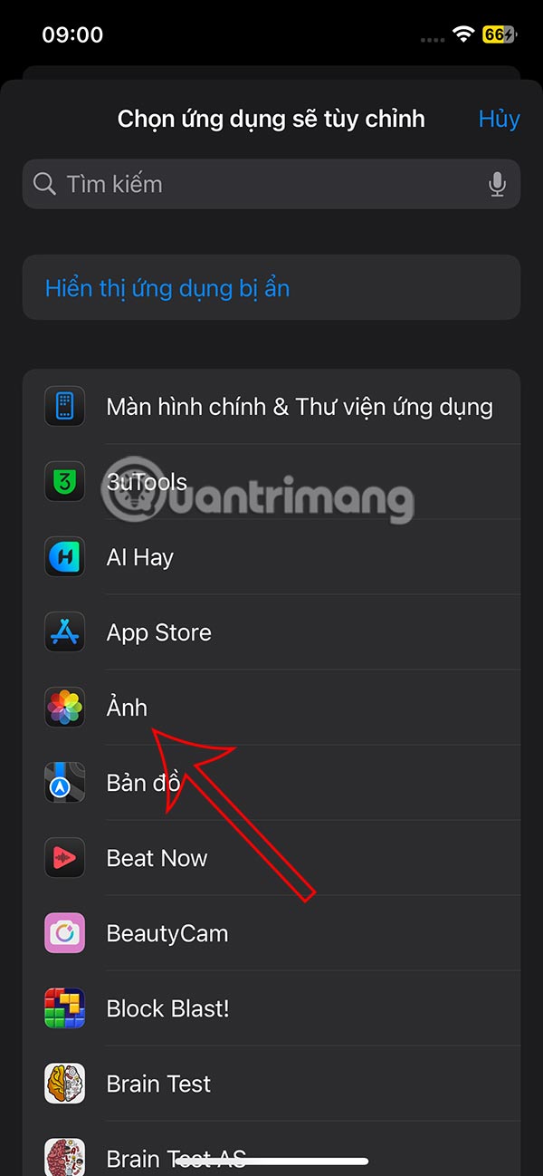 Chọn ảnh
