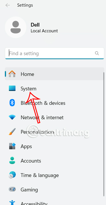 Chỉnh hệ thống Windows 11