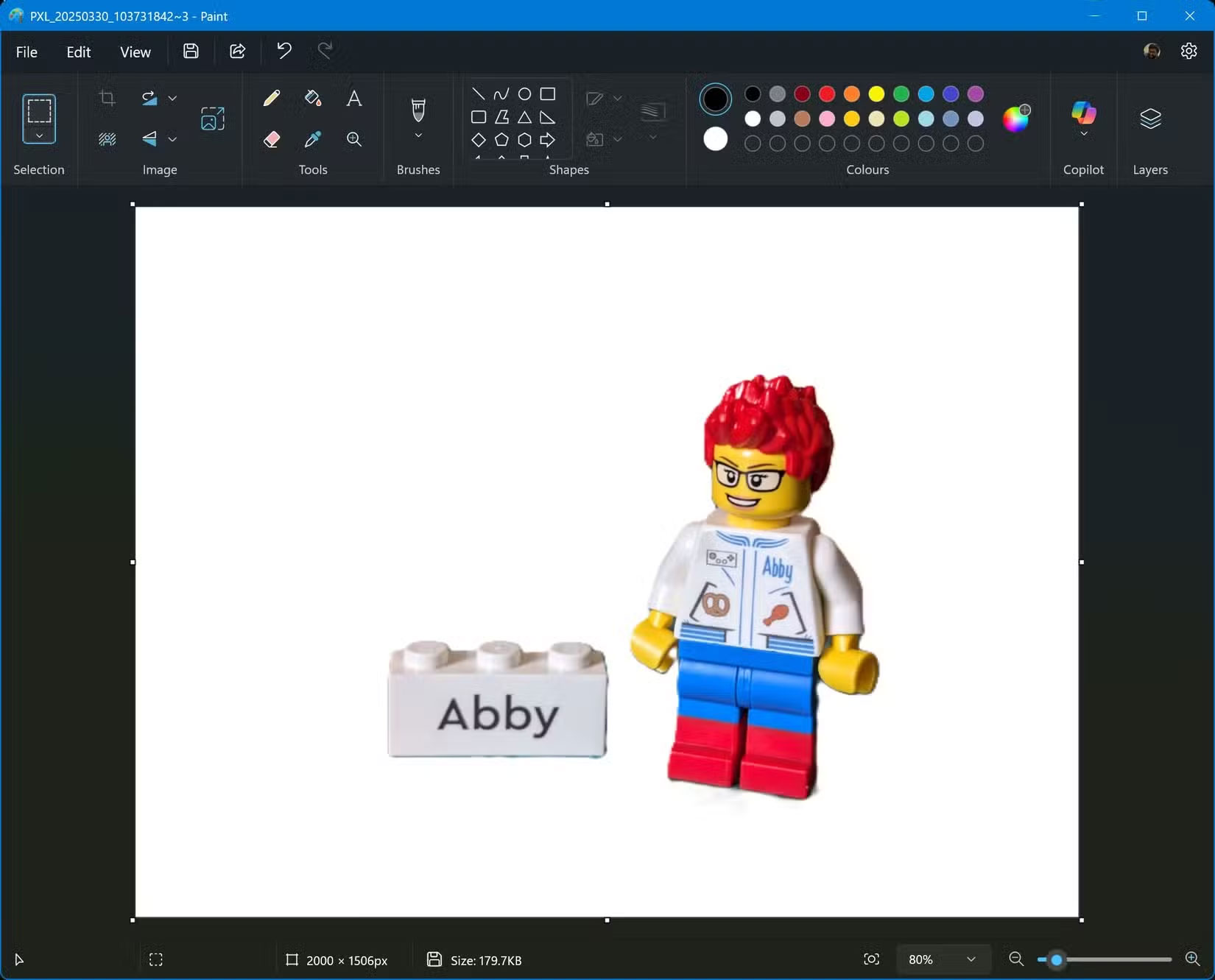 Xóa nền trong Microsoft Paint