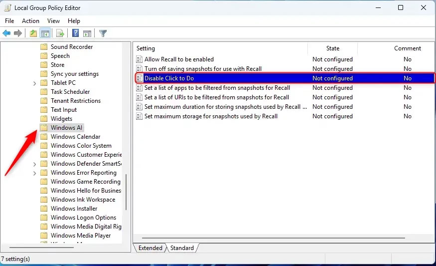 Group Policy Editor