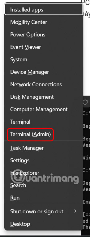 Terminal (Admin)