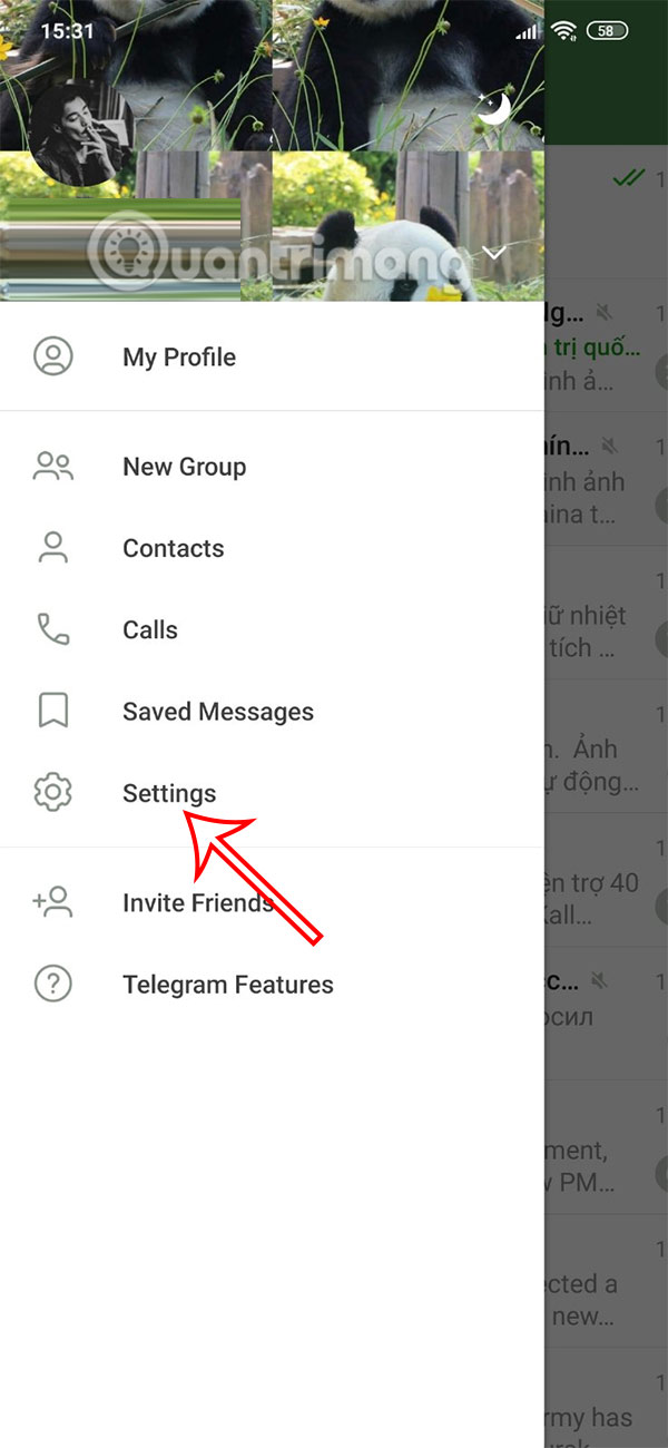 Cài đặt Telegram