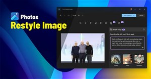 Mẹo biến ảnh thành tác phẩm nghệ thuật trên Photos Windows 11