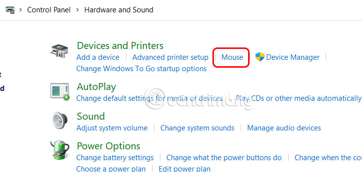 Chỉnh Mouse trên máy tính Windows 11