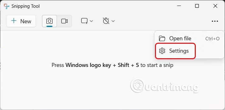 Cài đặt Snipping Tool