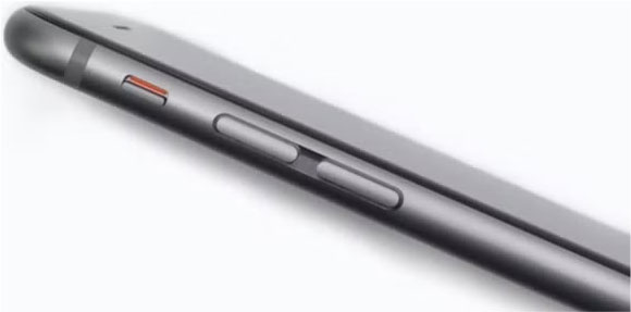 Công tắc im lặng và nút âm lượng của iPhone