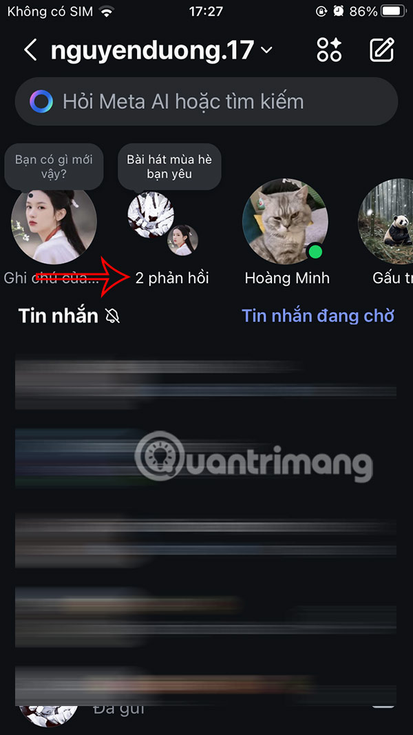 Số lượng phản hồi