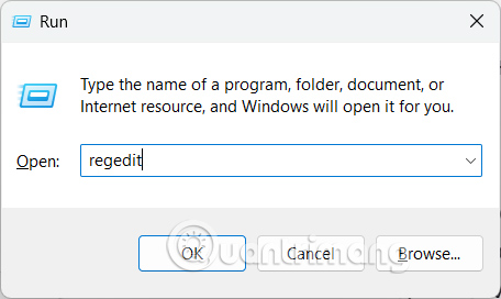 Truy cập Windows Registry 