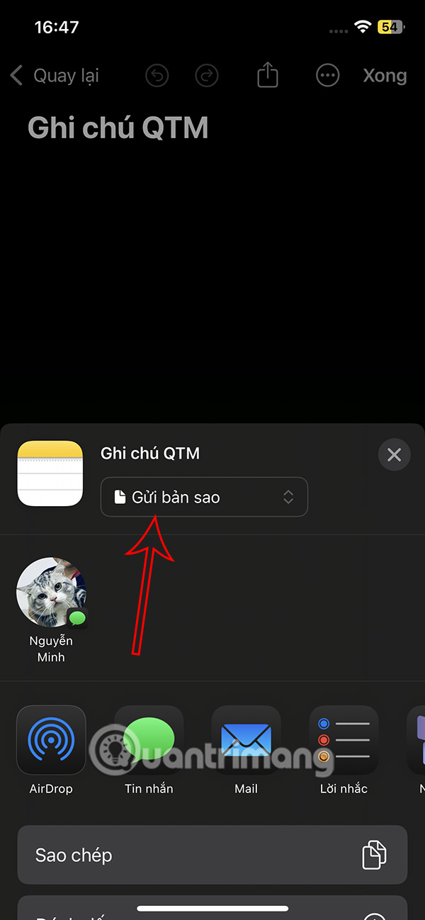 Chế độ chia sẻ
