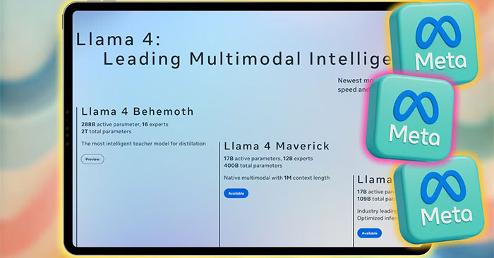 3 tính năng mới tốt nhất của mô hình Meta AI Llama 4 - QuanTriMang.com