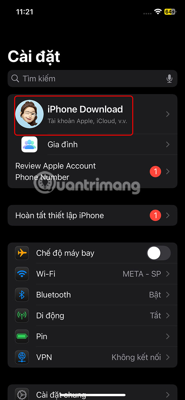 Tài khoản Apple