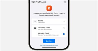 Cách xóa tài khoản ứng dụng tạo từ đăng nhập bằng Apple