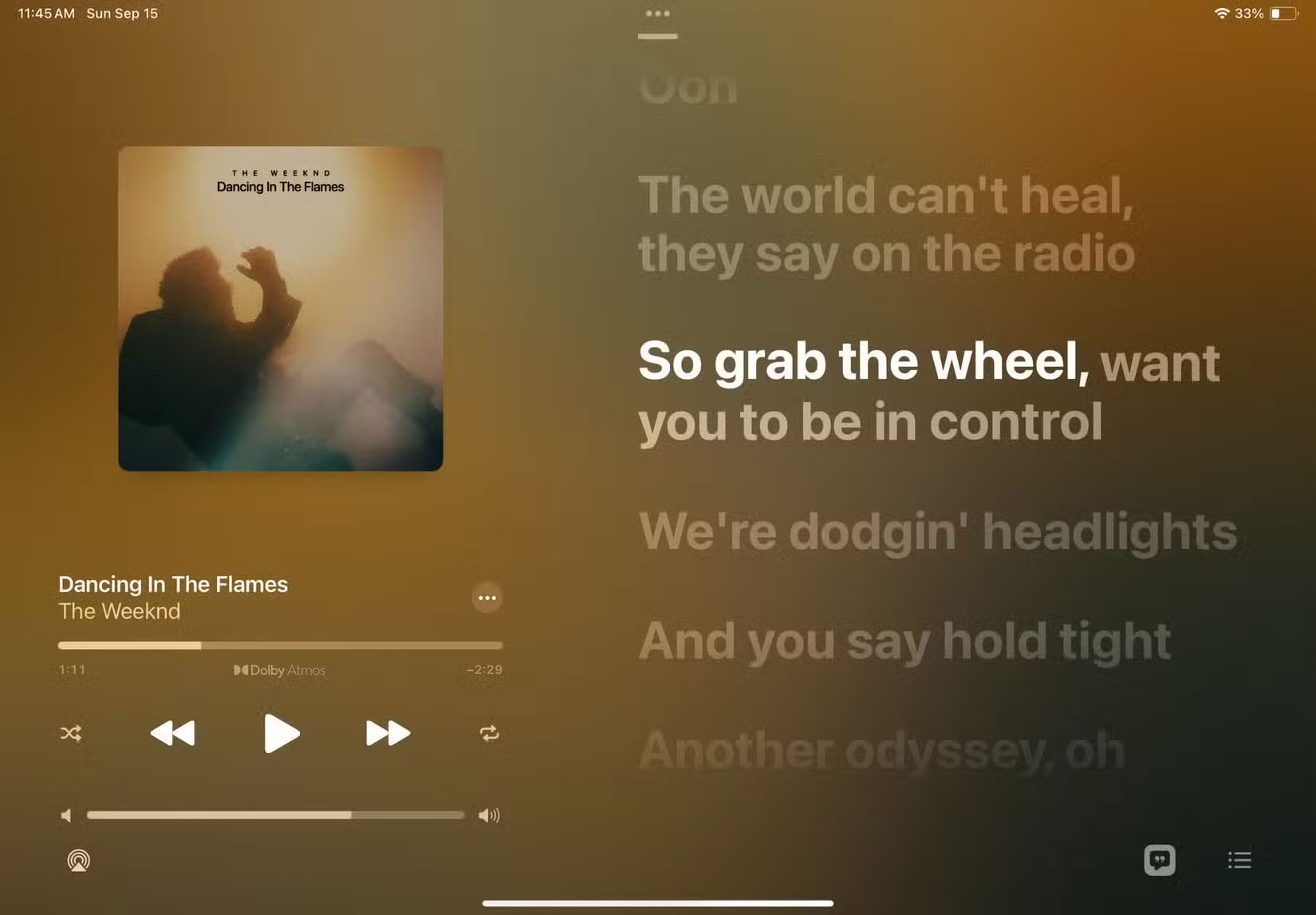 Tính năng karaoke Apple Music Sing.
