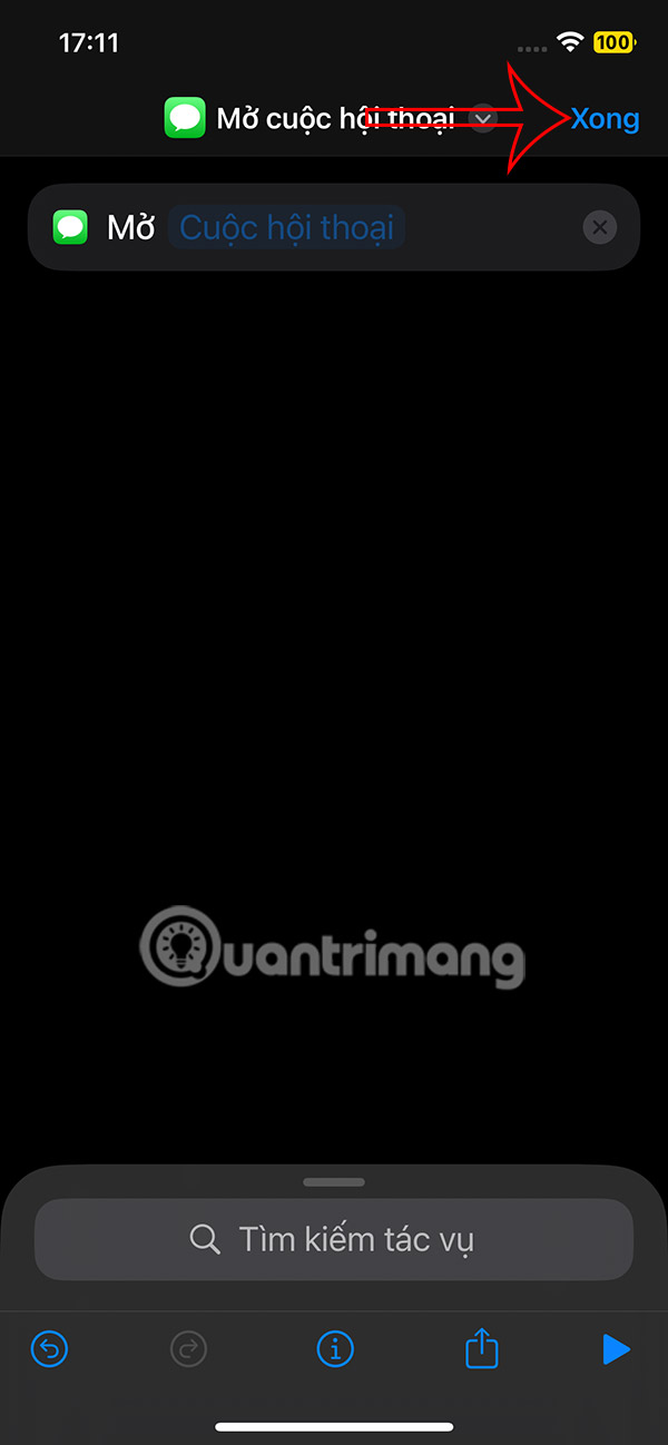 Lưu lại tác vụ