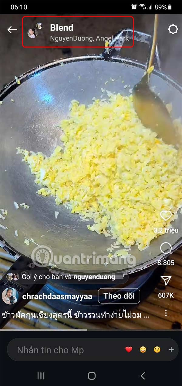 Xem chung video trên Instagram Reels