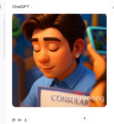 Ảnh Pixar trên ChatGPT