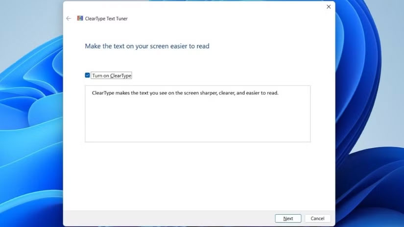 ClearType Text Tuner trên Windows