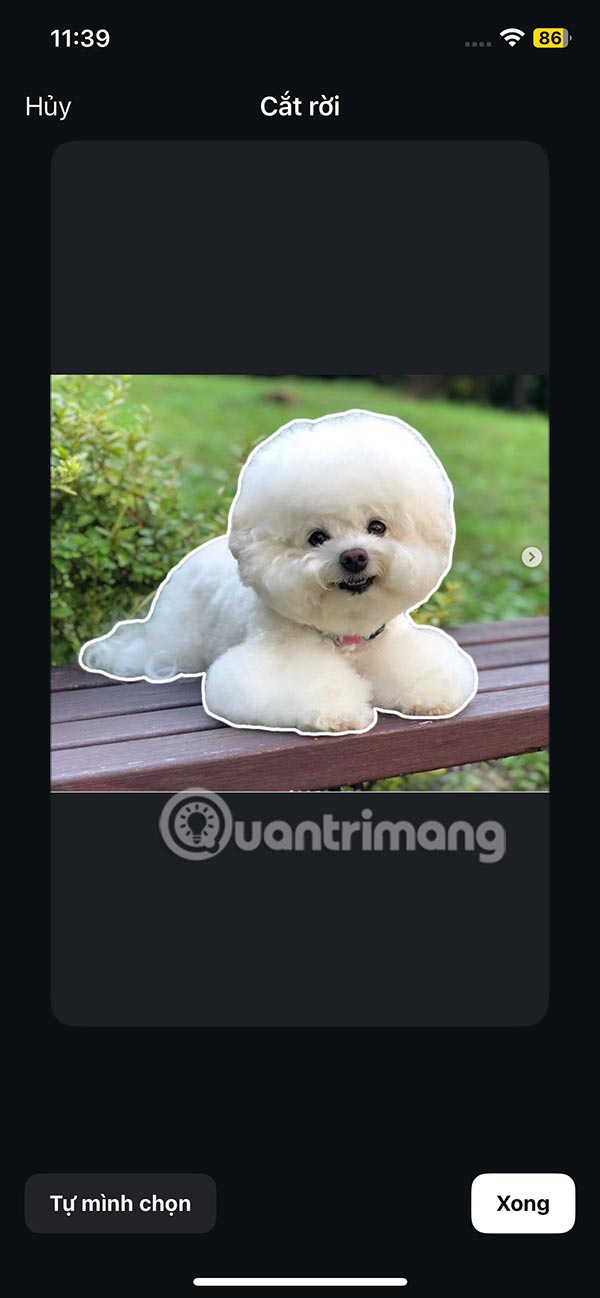 Cắt rời hình ảnh