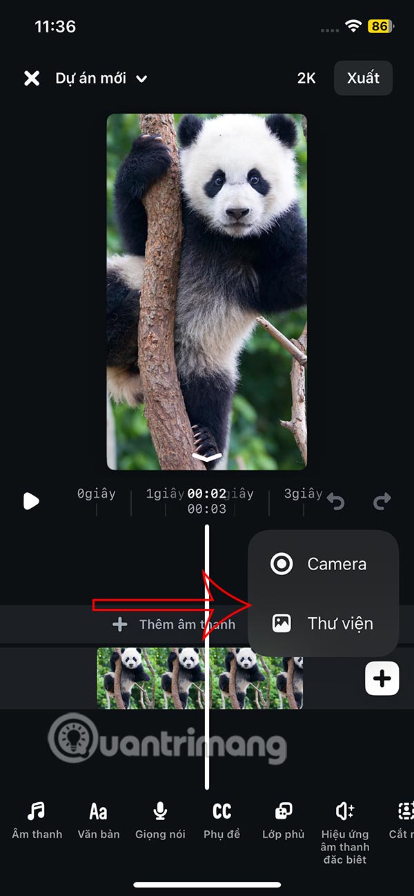 Thêm ảnh hoặc video