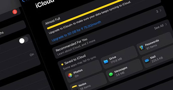 6 cách giải phóng dung lượng iCloud mà không phải trả thêm tiền