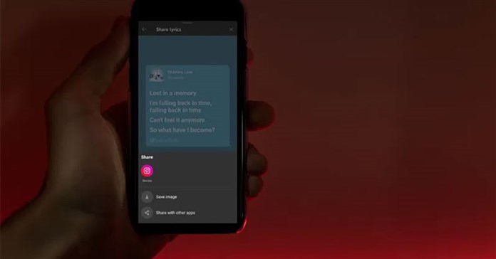Cách chia sẻ lời nhạc trên YouTube Music