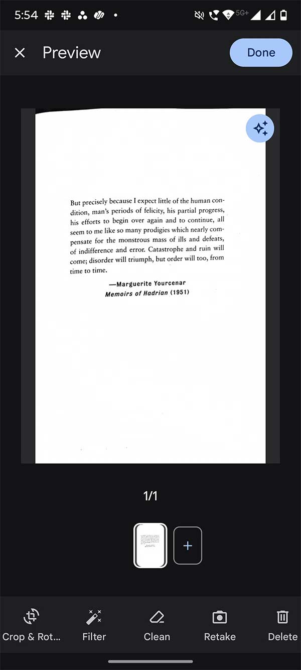 Cải thiện chất lượng quét Google Drive