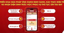 Hướng dẫn check in online trên VNeID tại sân bay