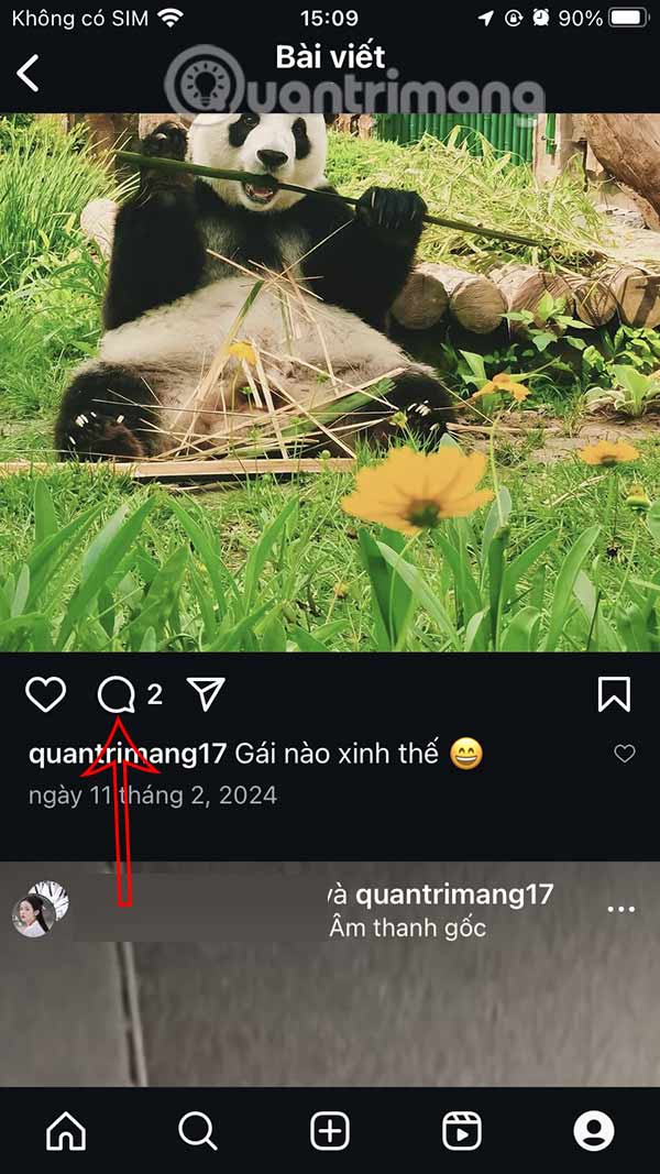 Xem bình luận Instagram