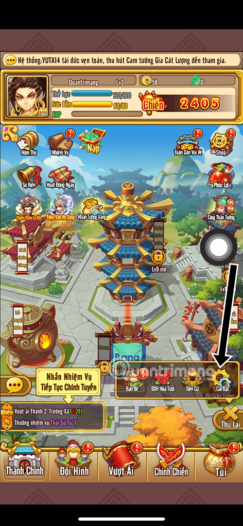 giftcode quan su thu thanh 3q