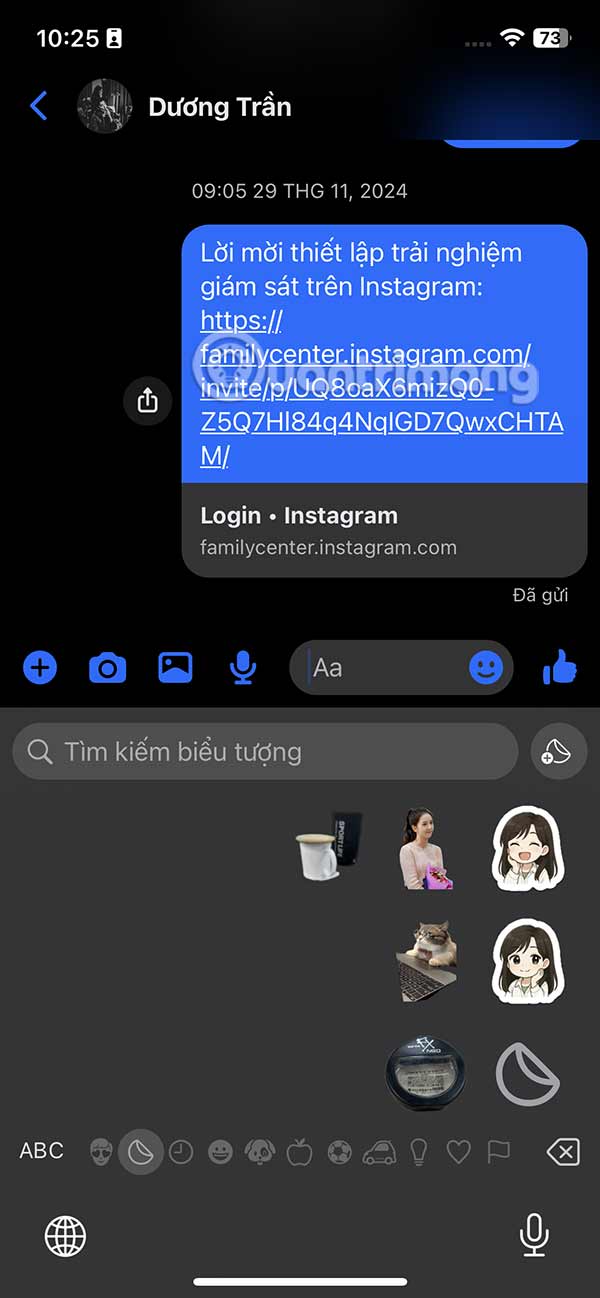Sticker trên ChatGPT