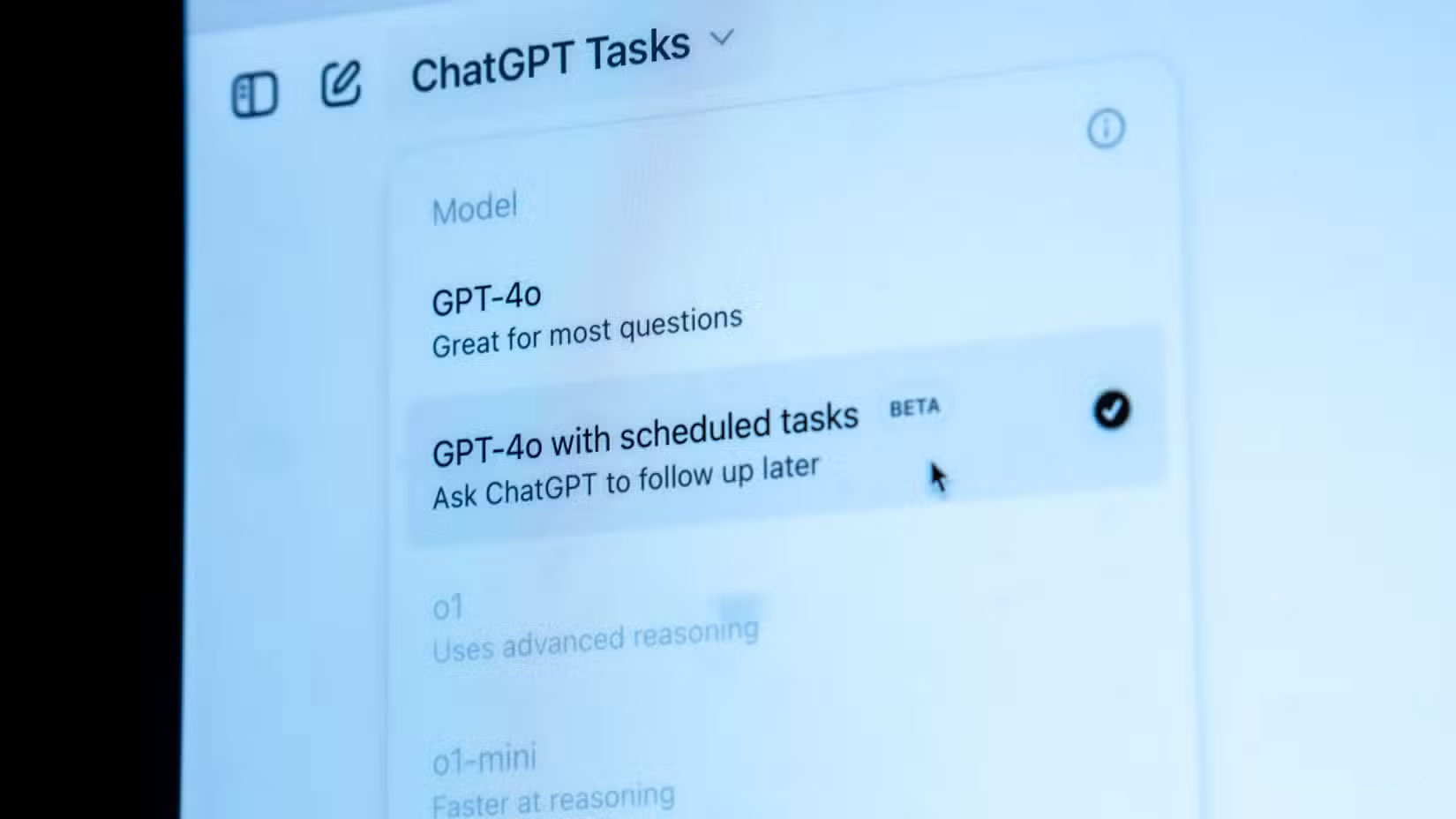 Mô hình tác vụ theo lịch trình ChatGPT