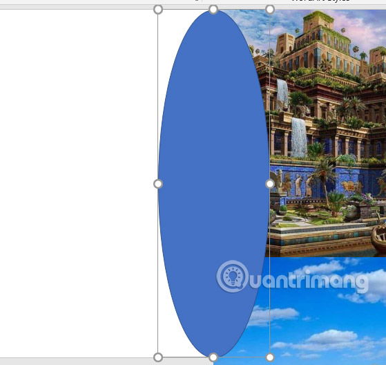 Kẻ hình bầu dục trong slide PowerPoint