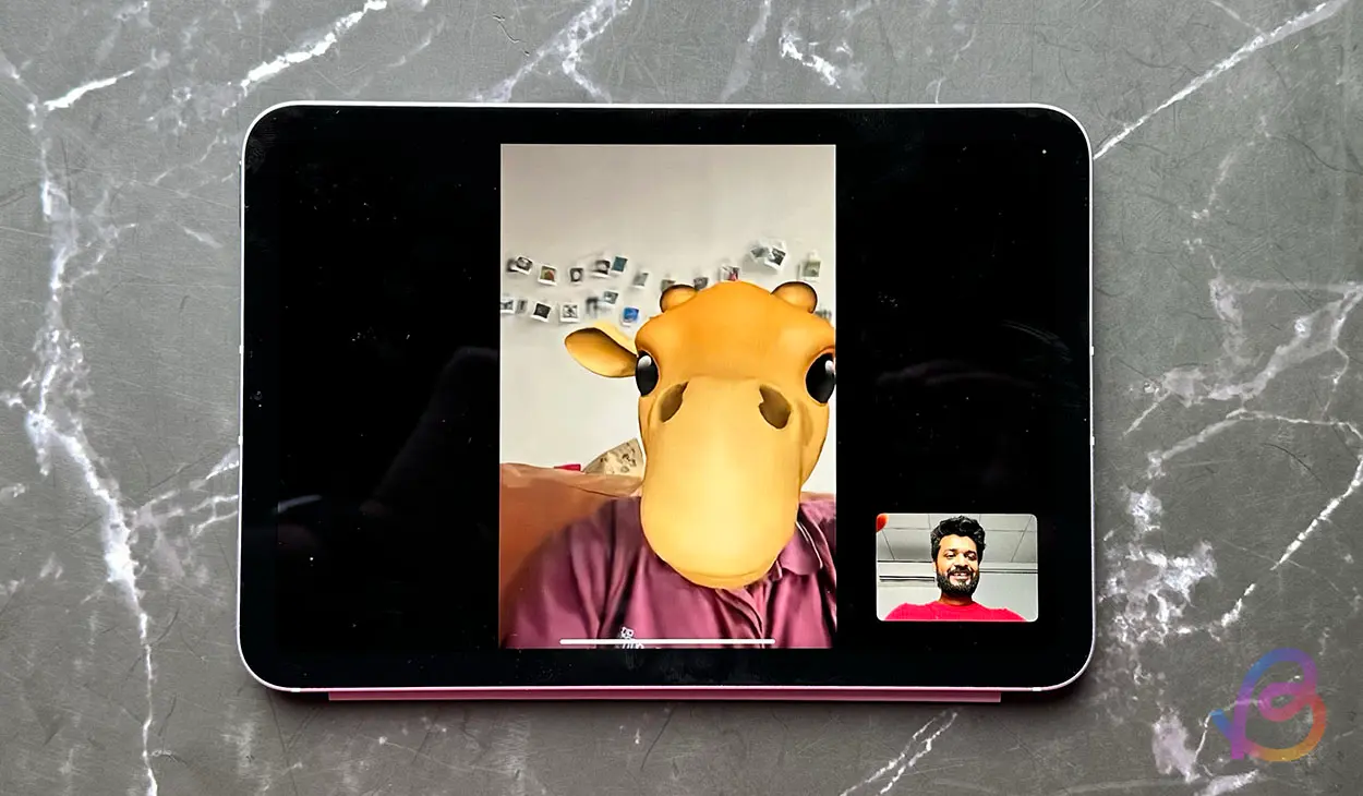 Thực hiện cuộc gọi FaceTime trên iPad mini 7
