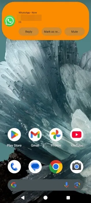 Mở rộng chế độ xem Dynamic Island bằng màu mới trên điện thoại Android.