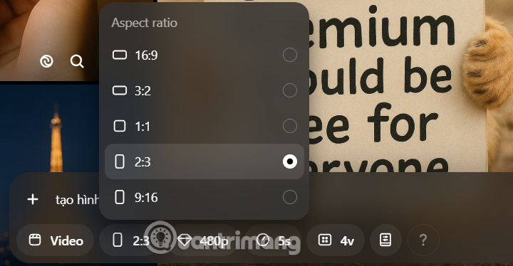Dùng Sora tạo video AI