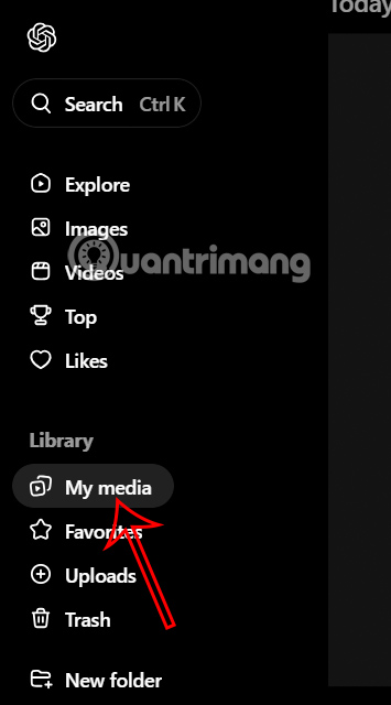 Xem ảnh tạo trên Sora