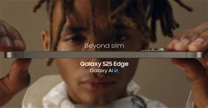 Samsung Galaxy S25 Edge chính thức ra mắt: Model mỏng nhất dòng Galaxy
