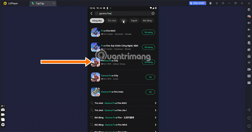 Garena Free City cho PC