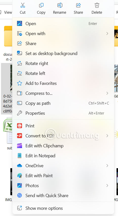 Xóa Ask Copilot trong menu chuột phải Windows 11