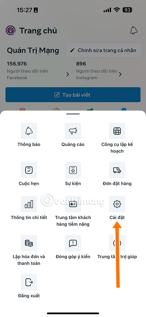 trả lời tự động fb