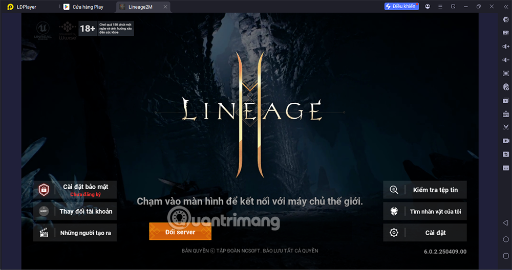cách tải lineage2m cho máy tính