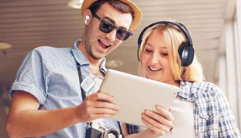 Mee Audio Connect Air đang hoạt động