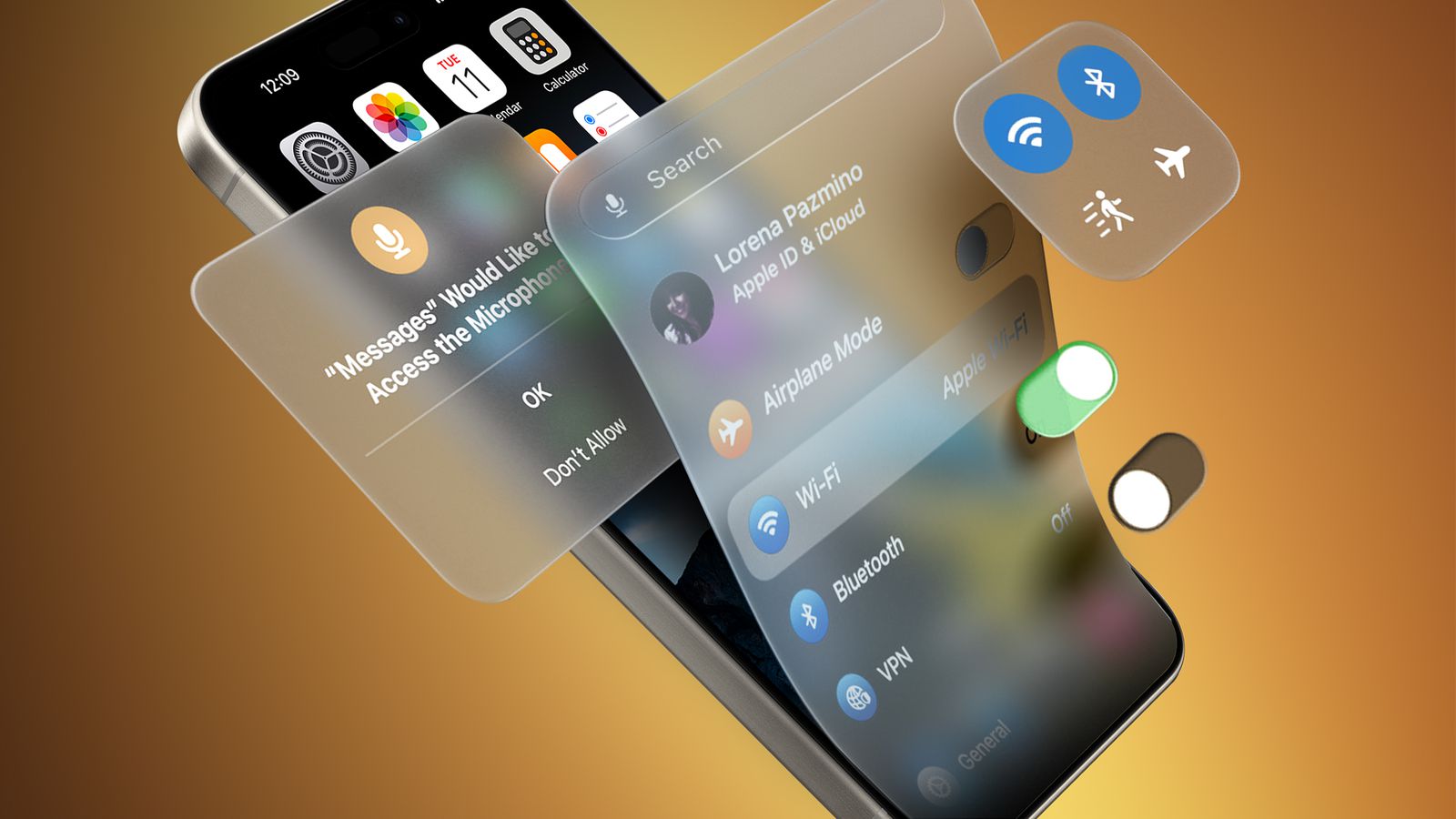 Các thành phần giao diện người dùng visionOS của iOS 19