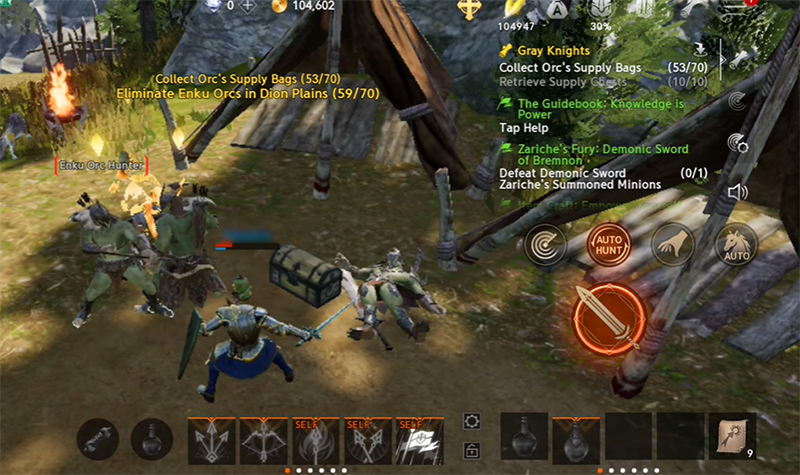 mẹo lên lv nhanh Lineage2M