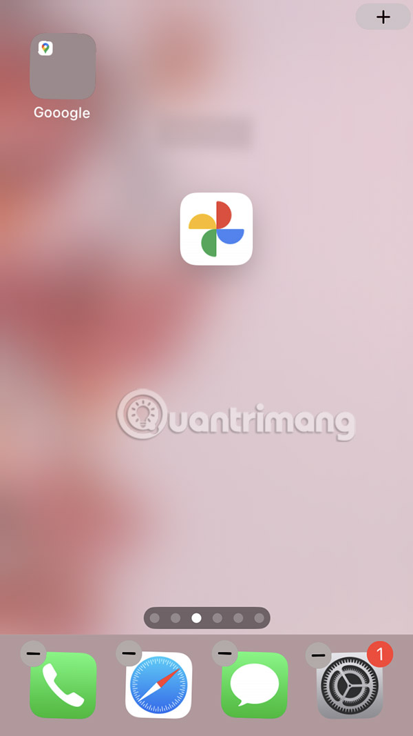 Xóa ứng dụng khỏi thư mục iPhone