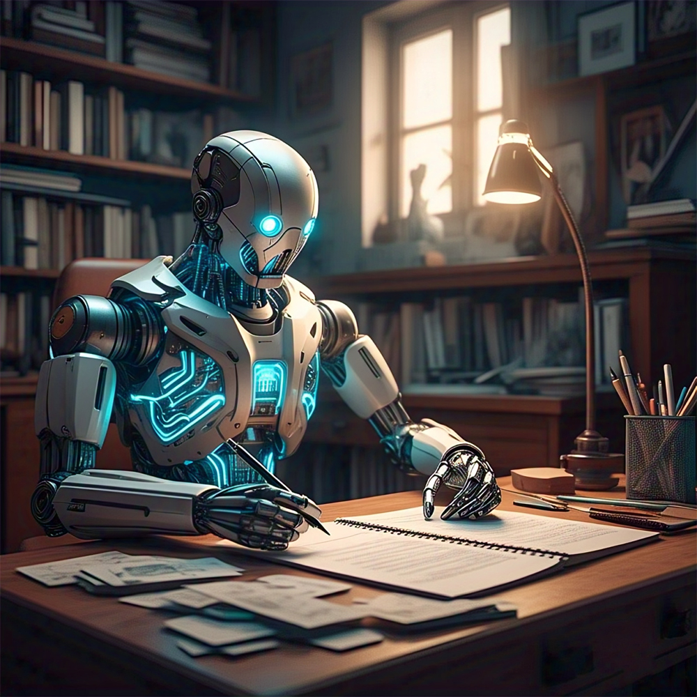 lệnh AI viết bài báo